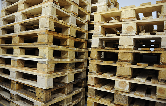 Pallets packaging, Import-export pallets, wooden pallets